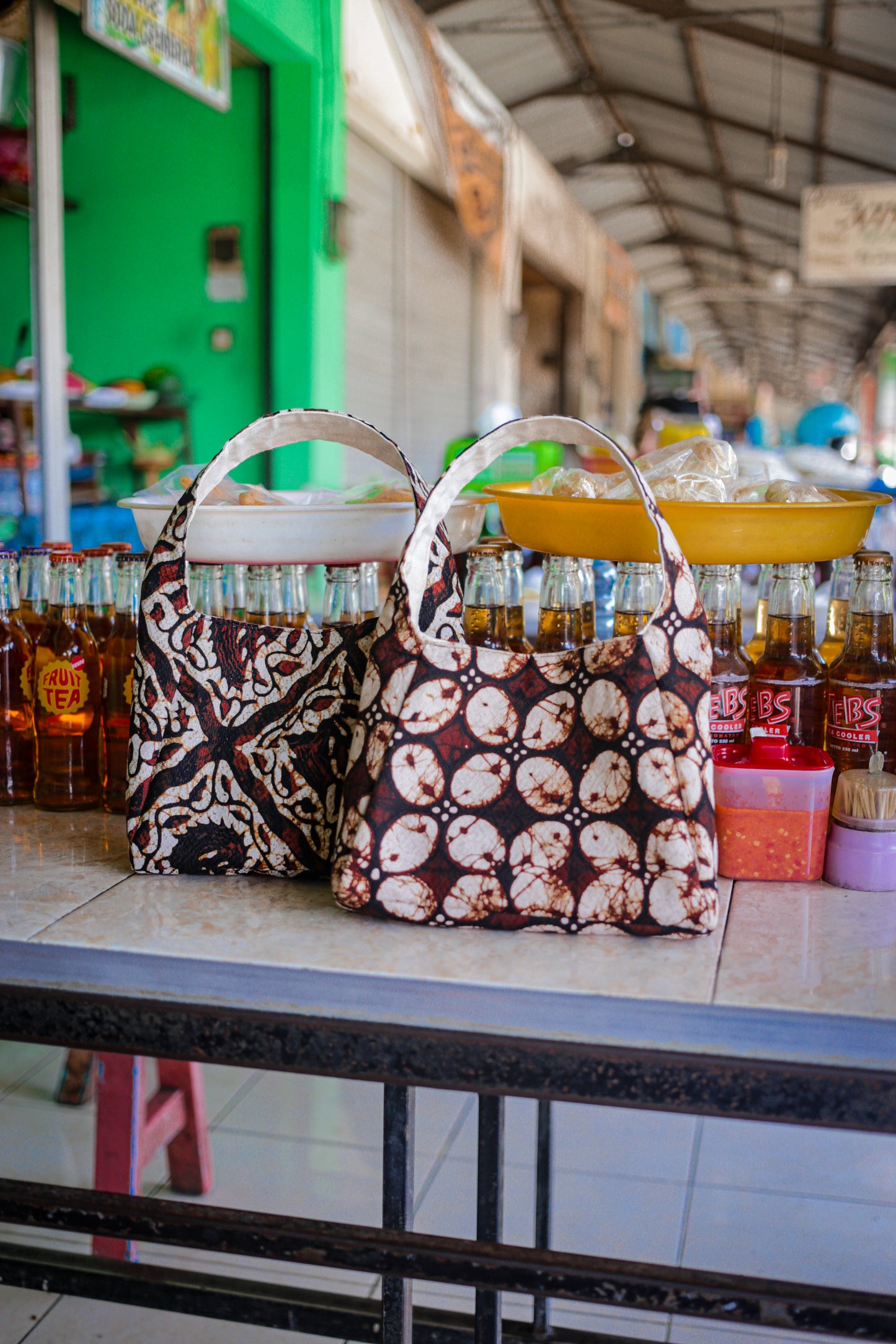 Batik Bag Mini - Classic light brown