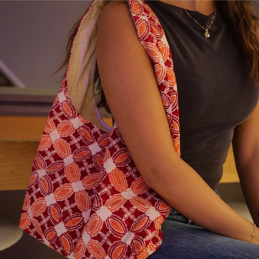 Batik Joy Bag - Baru orange