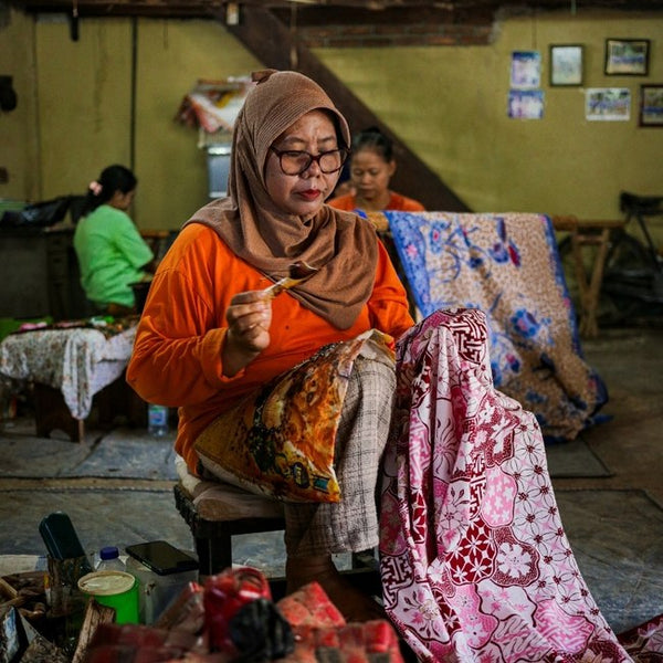 Handmade Batik tulis fabric from Yogyakarta
