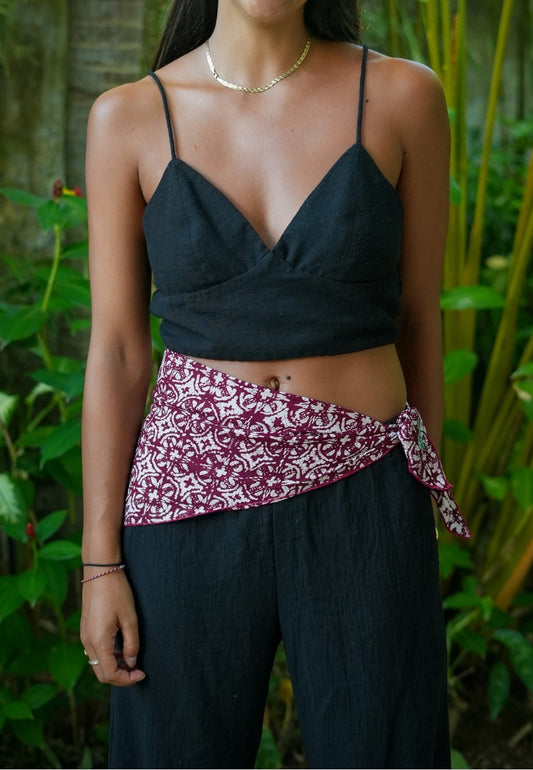 Batik Scarf - Kompas (small)