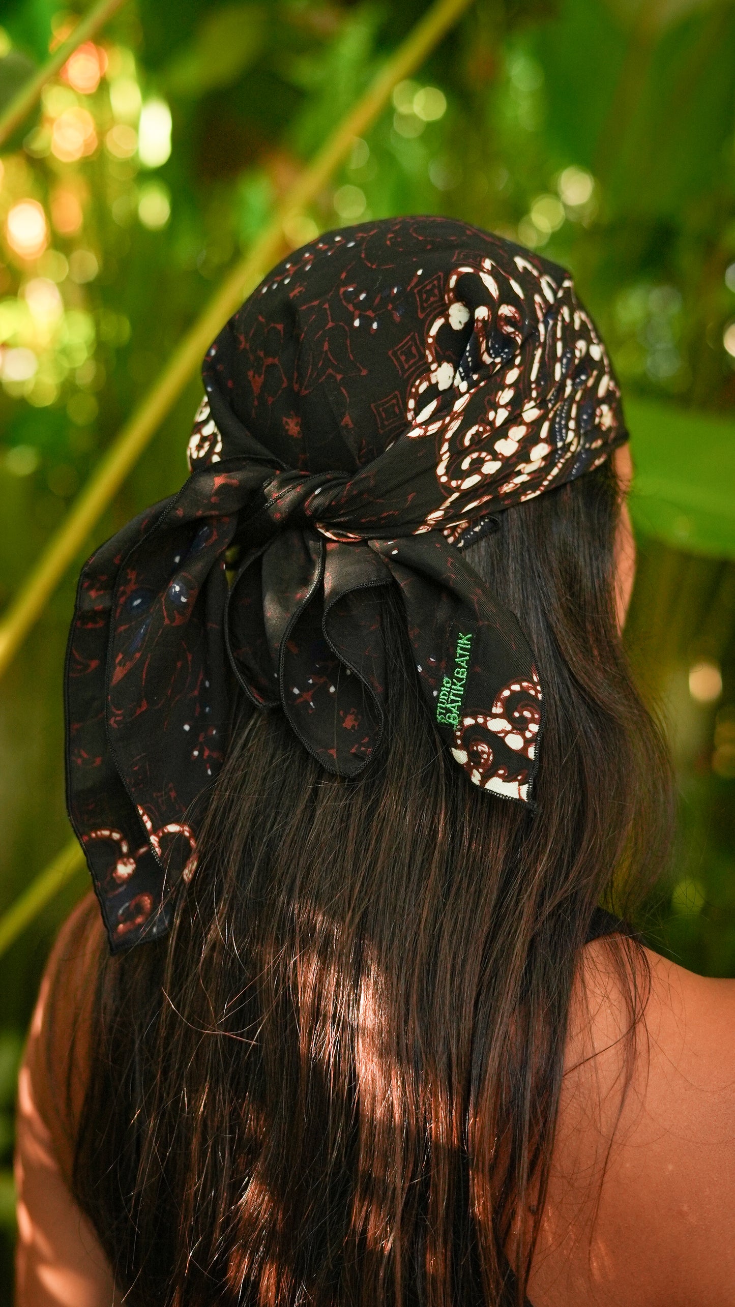 Batik Bandana - Cokelat Silk