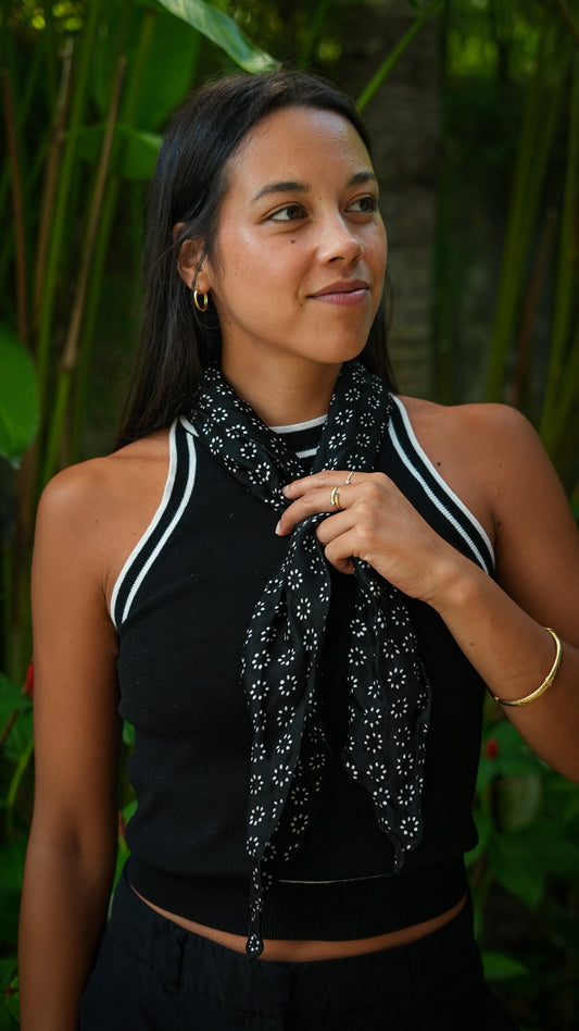 Batik Scarf - Titik Silk