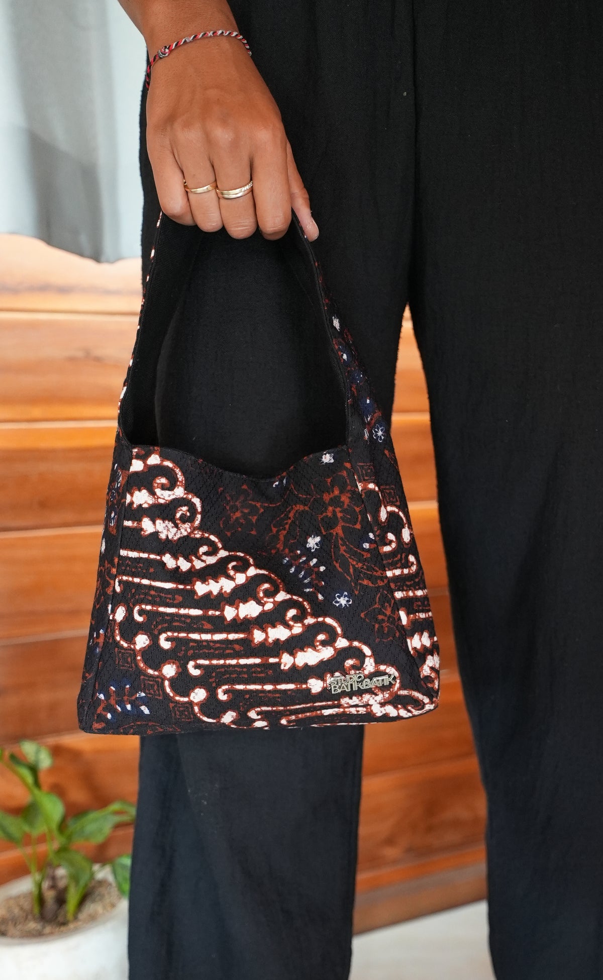 NEW: Batik Mini Bag Coklat