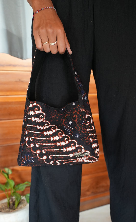 NEW: Batik Mini Bag Coklat