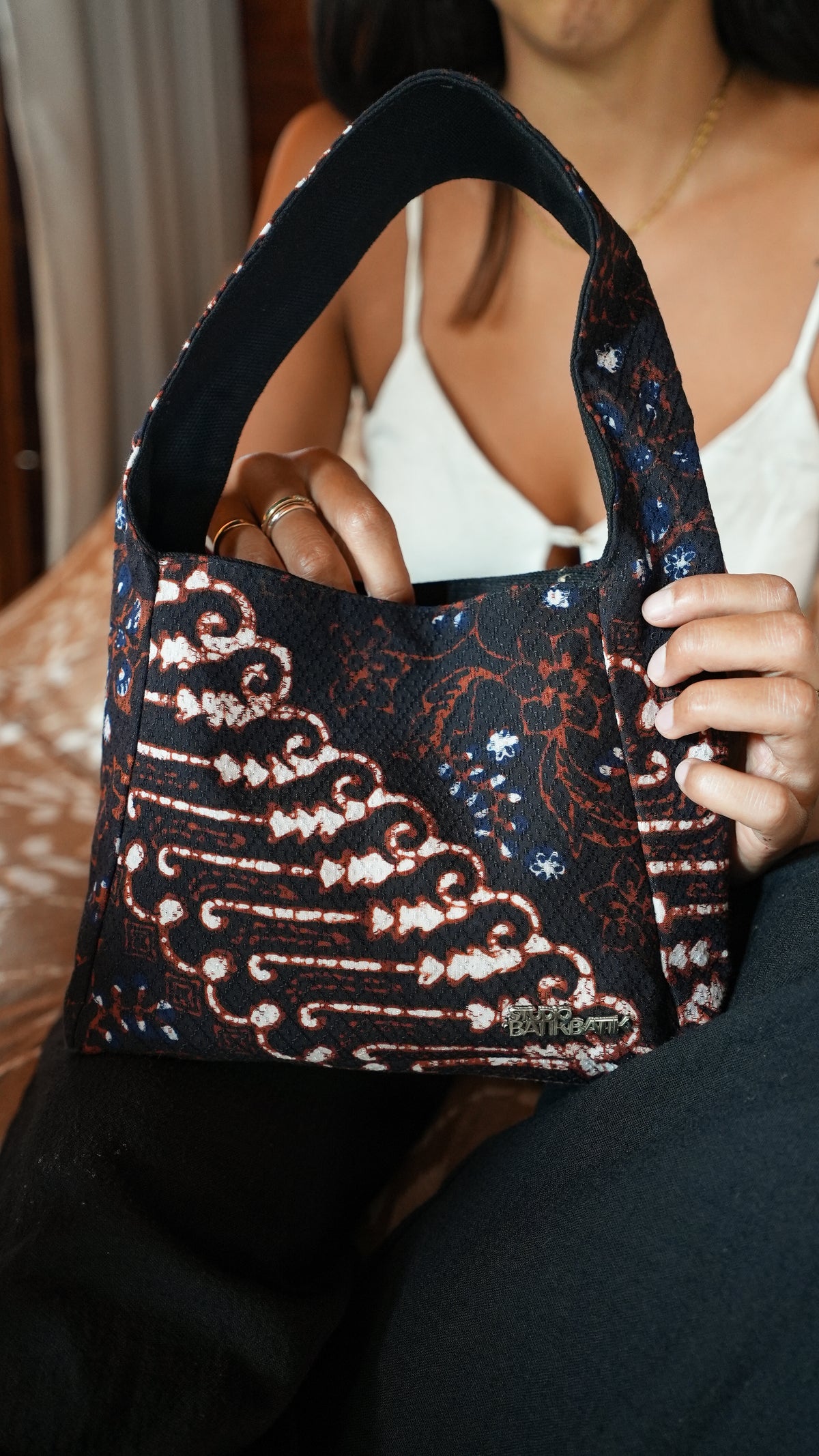 NEW: Batik Mini Bag Coklat