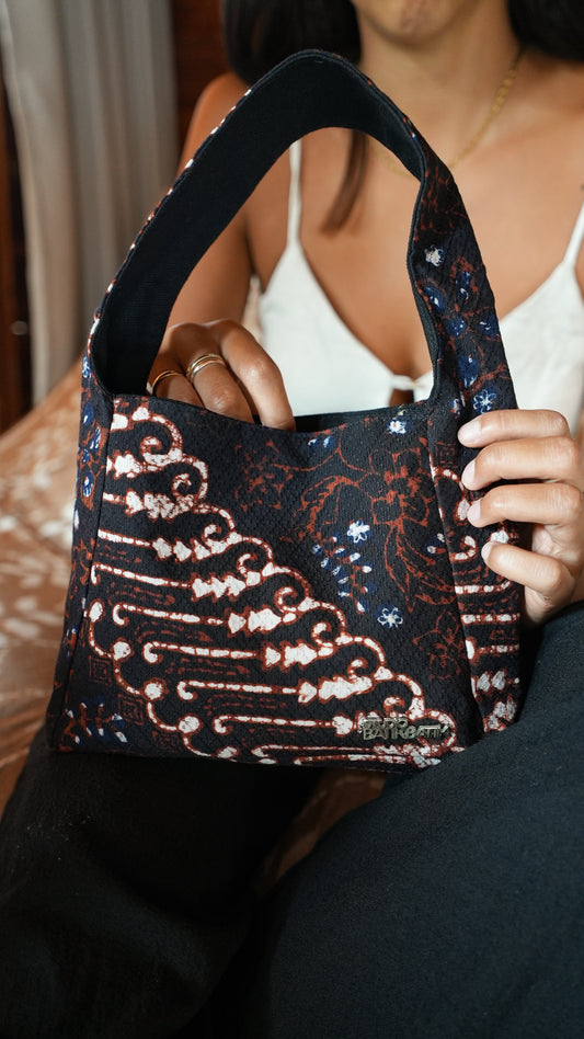 NEW: Batik Mini Bag Coklat