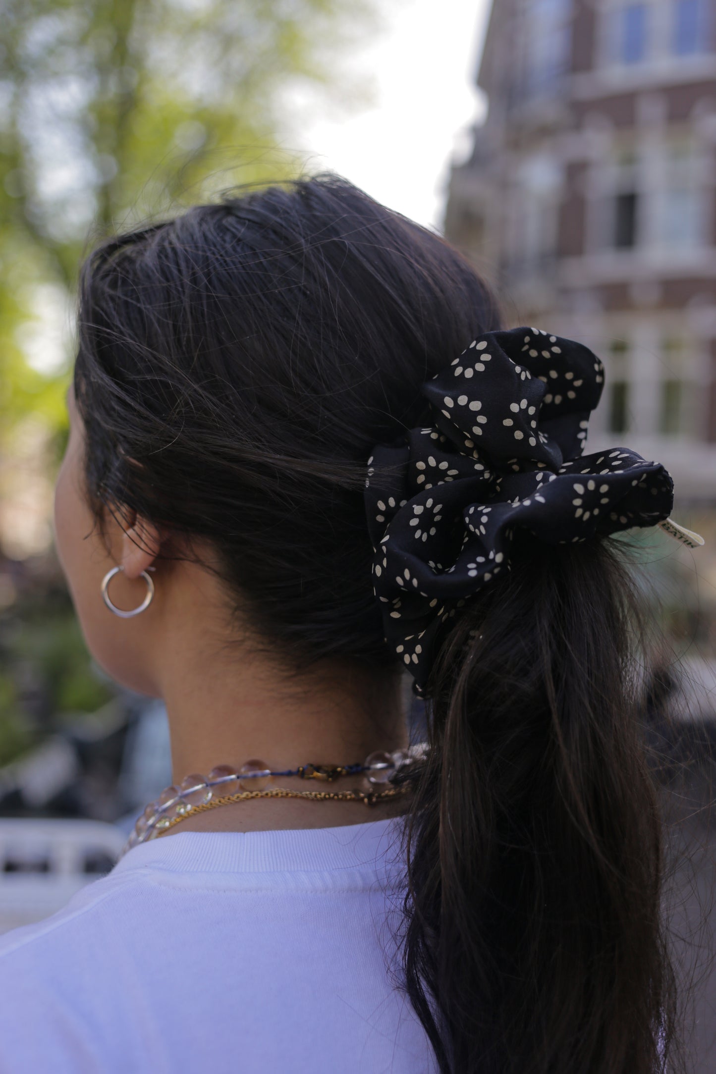 Batik Scrunchie - Titik Silk