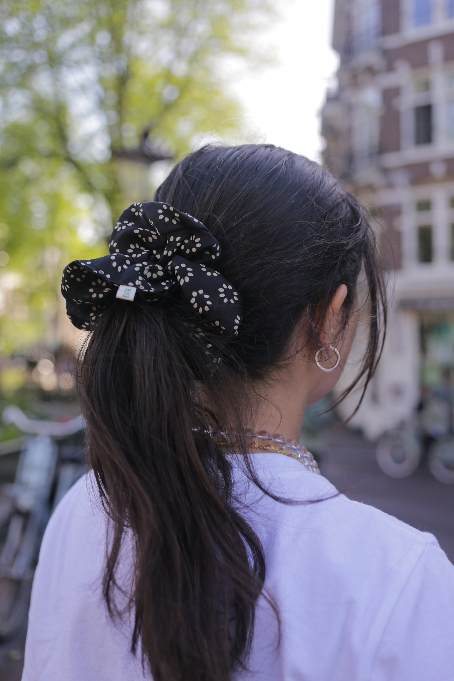 Batik Scrunchie - Titik Silk
