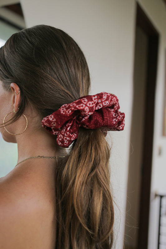 Batik Scrunchie - Melati