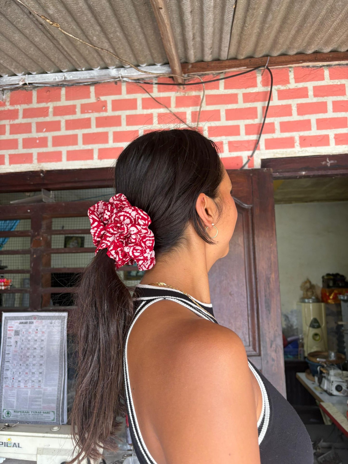 XL Batik Scrunchie - Nitik