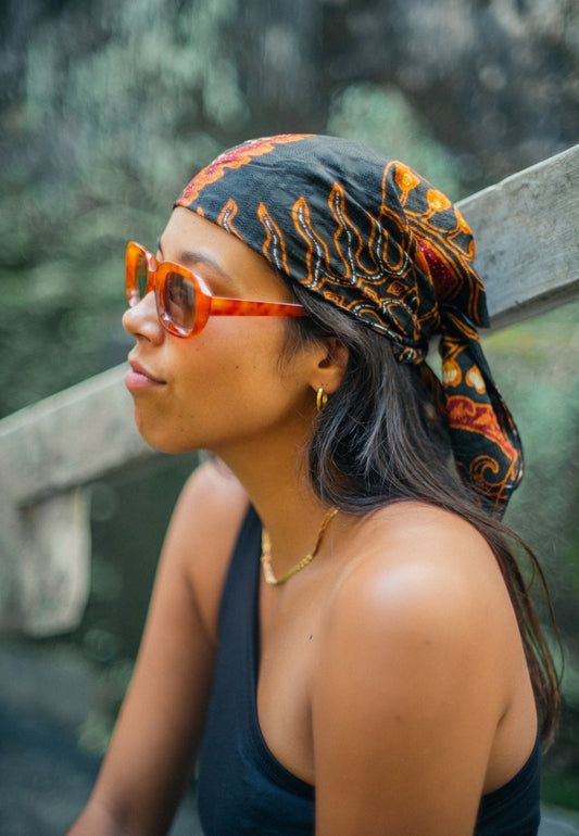 Batik Bandana - Merah Hitam