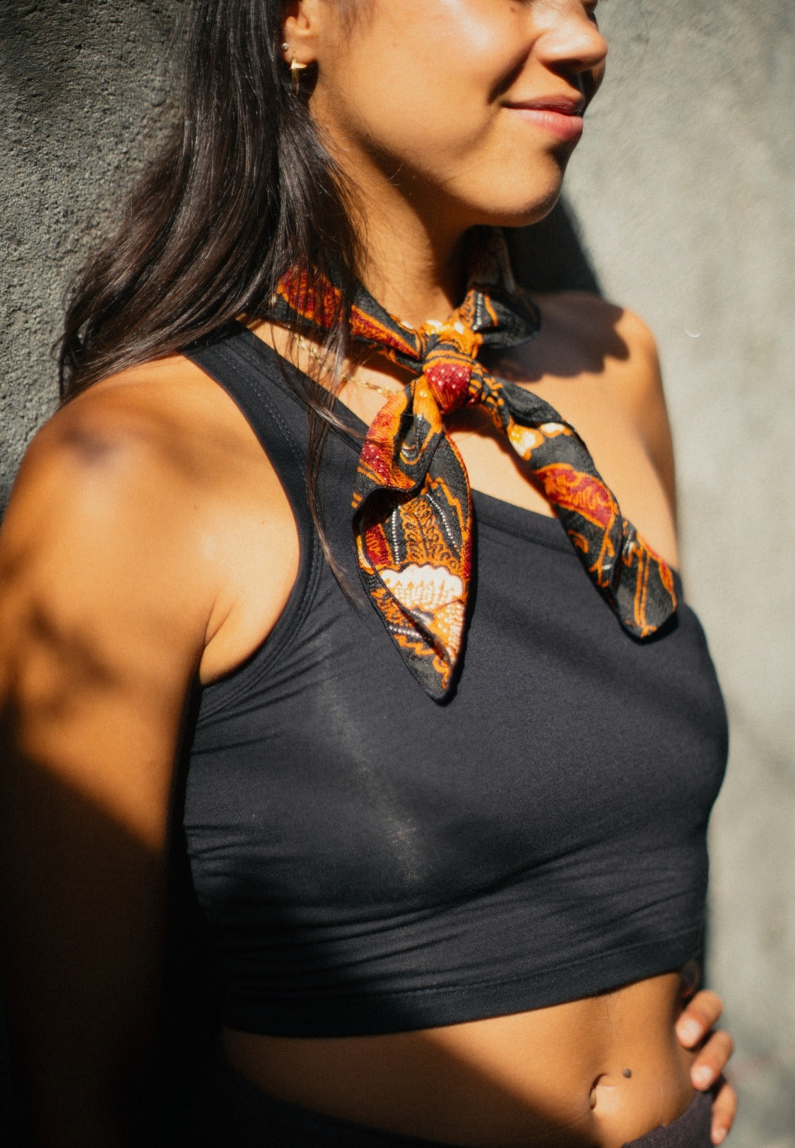 Batik Bandana - Merah Hitam